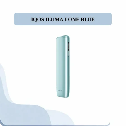 IQOS ILUMA i One Blue device with USB-C charger and TEREA sticks - UAE Edition