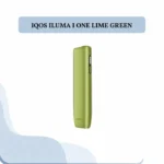IQOS ILUMA i One Lime Green device with LED indicator and aluminum finish - Terea Dubai Shop