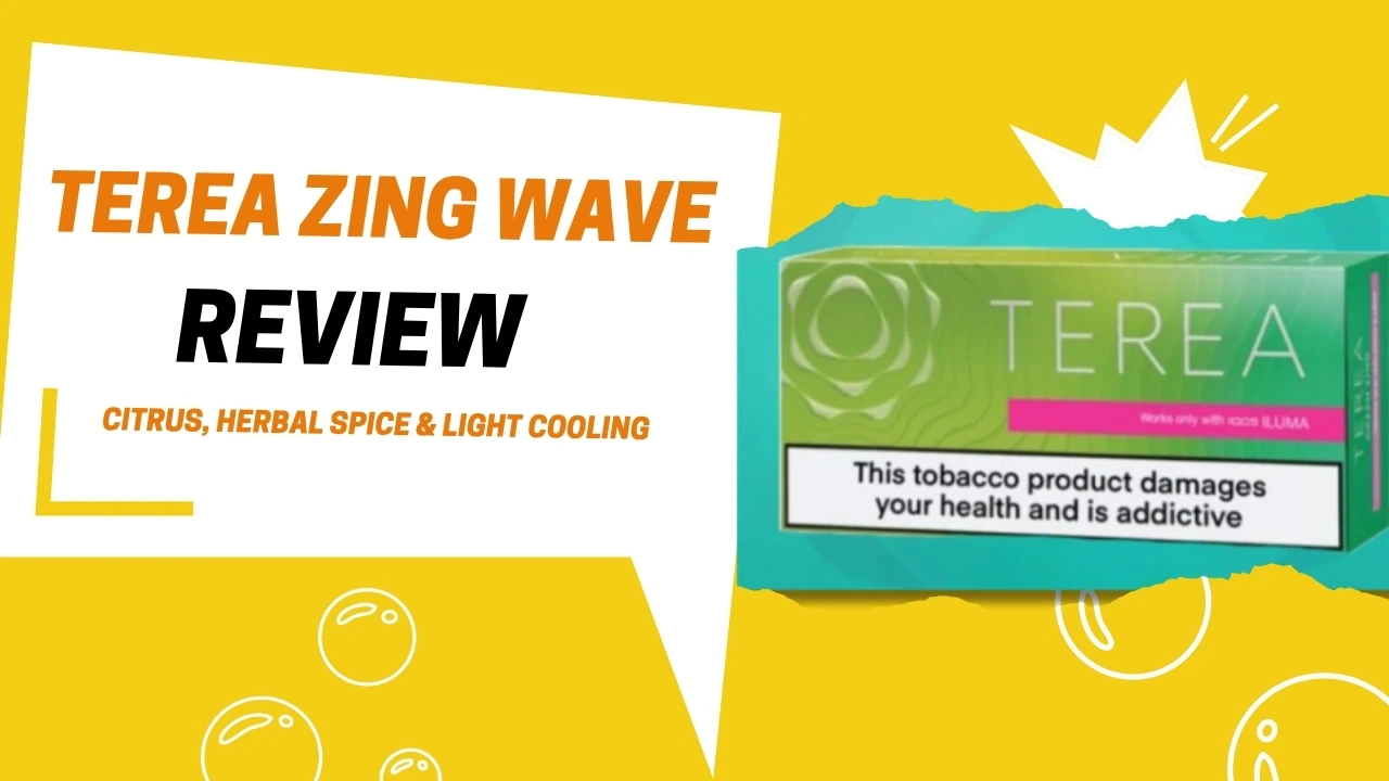 TEREA Zing Wave Review: Citrus, Herbal Spice & Light Cooling