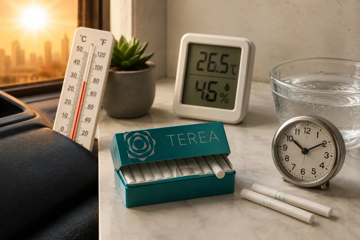 TEREA Storage How Heat, Humidity & Time Affect Sticks